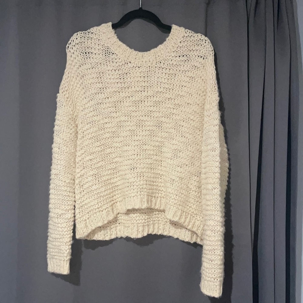 cream Forever 21 sweater